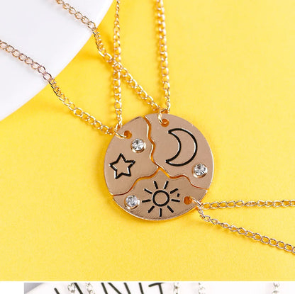 3/4 freind necklaces