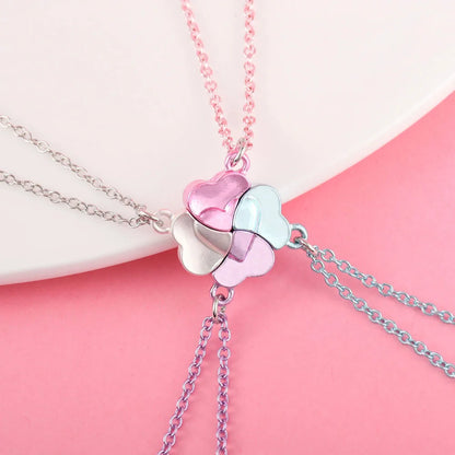 4 Best Friend Necklaces - Clover