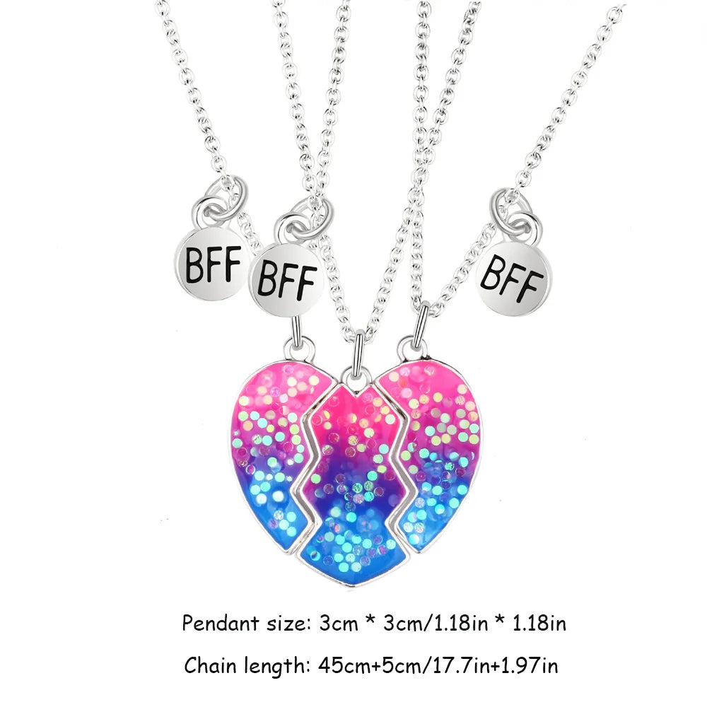 3 Best Friend Necklaces