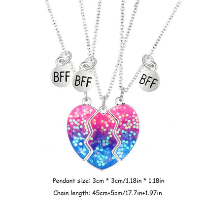 3 Best Friend Necklaces