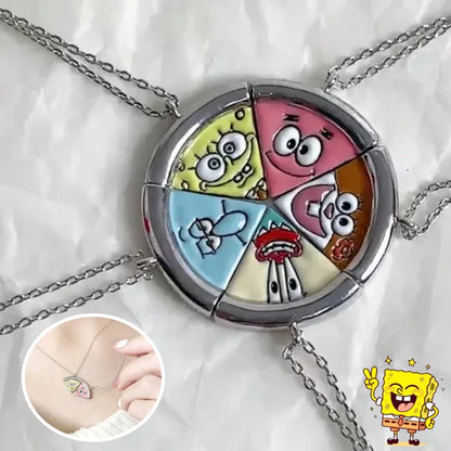 5 best friend SpongeBob Necklaces