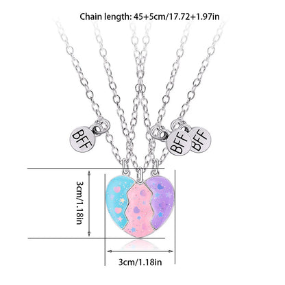 3 Best Friend Necklaces