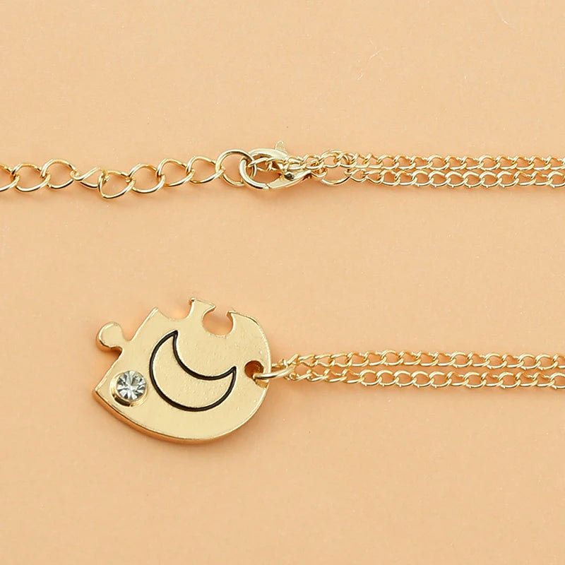 3/4 freind necklaces