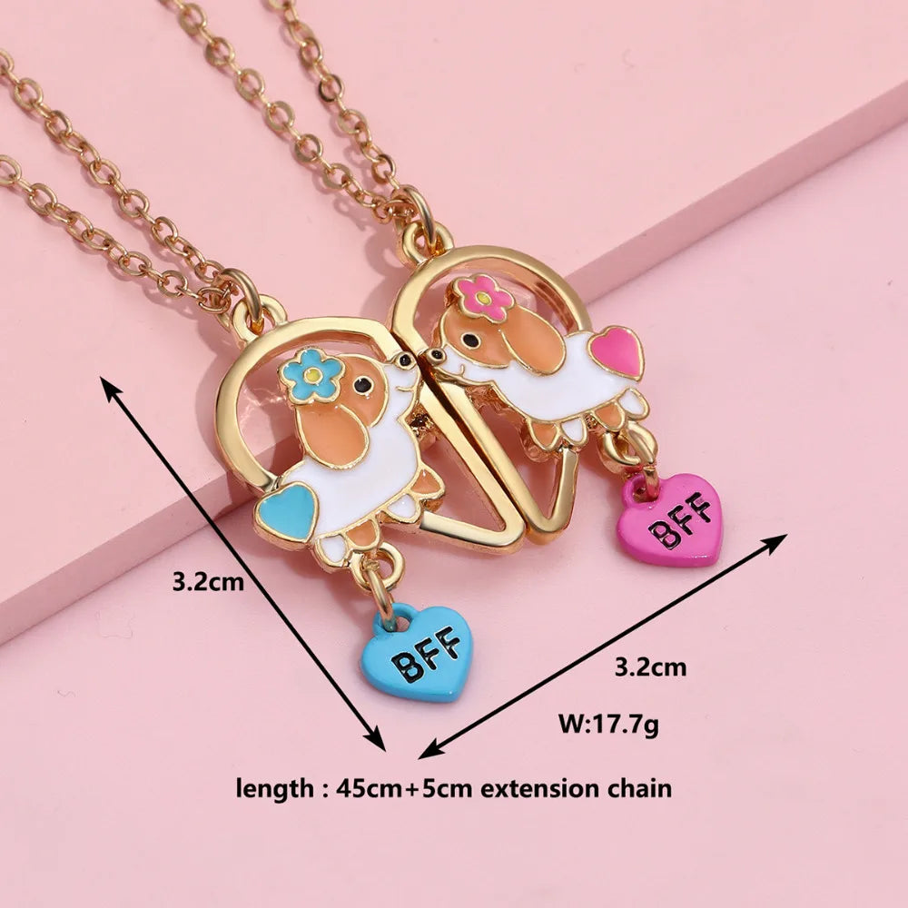 2 Best friend Necklaces