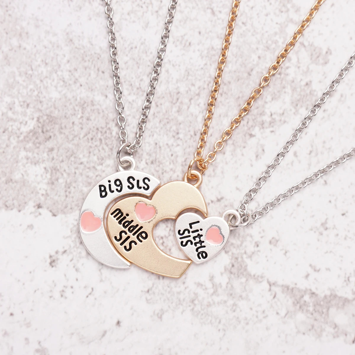 3/4 Best friend necklaces