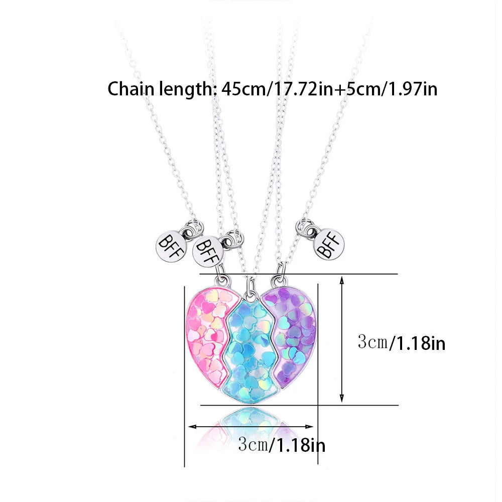 3 Best Friend Necklaces