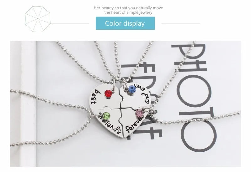 2/3/4 Best Friend Necklaces