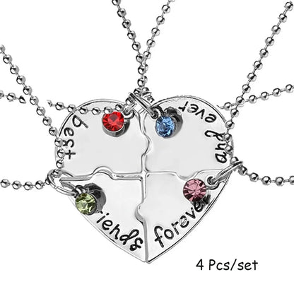3/4 Best friend necklaces