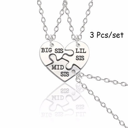 3/4 Best friend necklaces