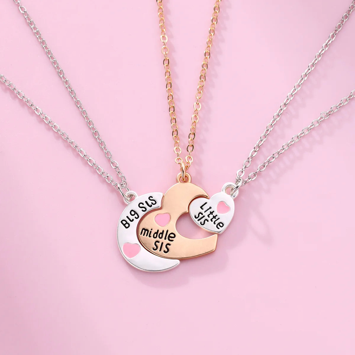 3/4 Best friend necklaces