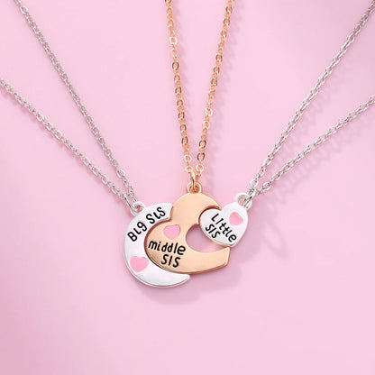 3/4 Best friend necklaces