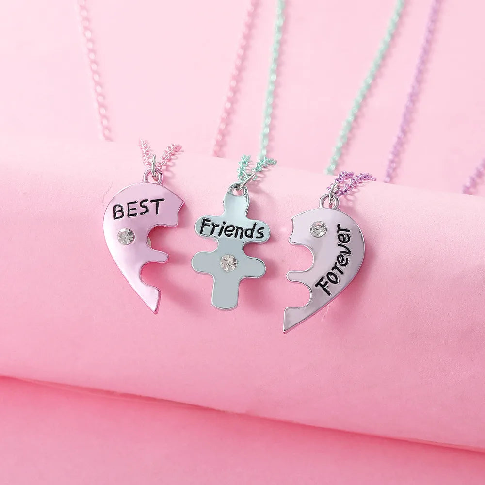 Lovecryst 3/4 Best friend Neclaces