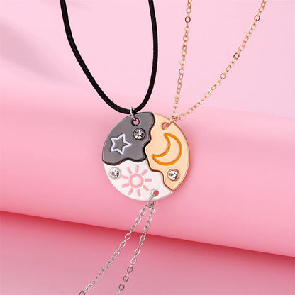 3/4 Best friend necklaces