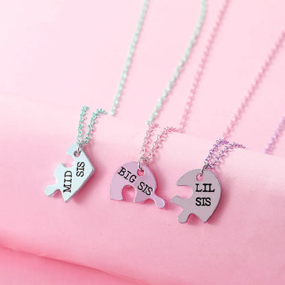 Lovecryst 3/4 Best friend Neclaces