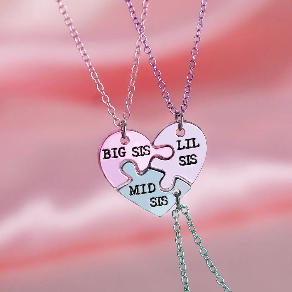 Lovecryst 3/4 Best friend Neclaces