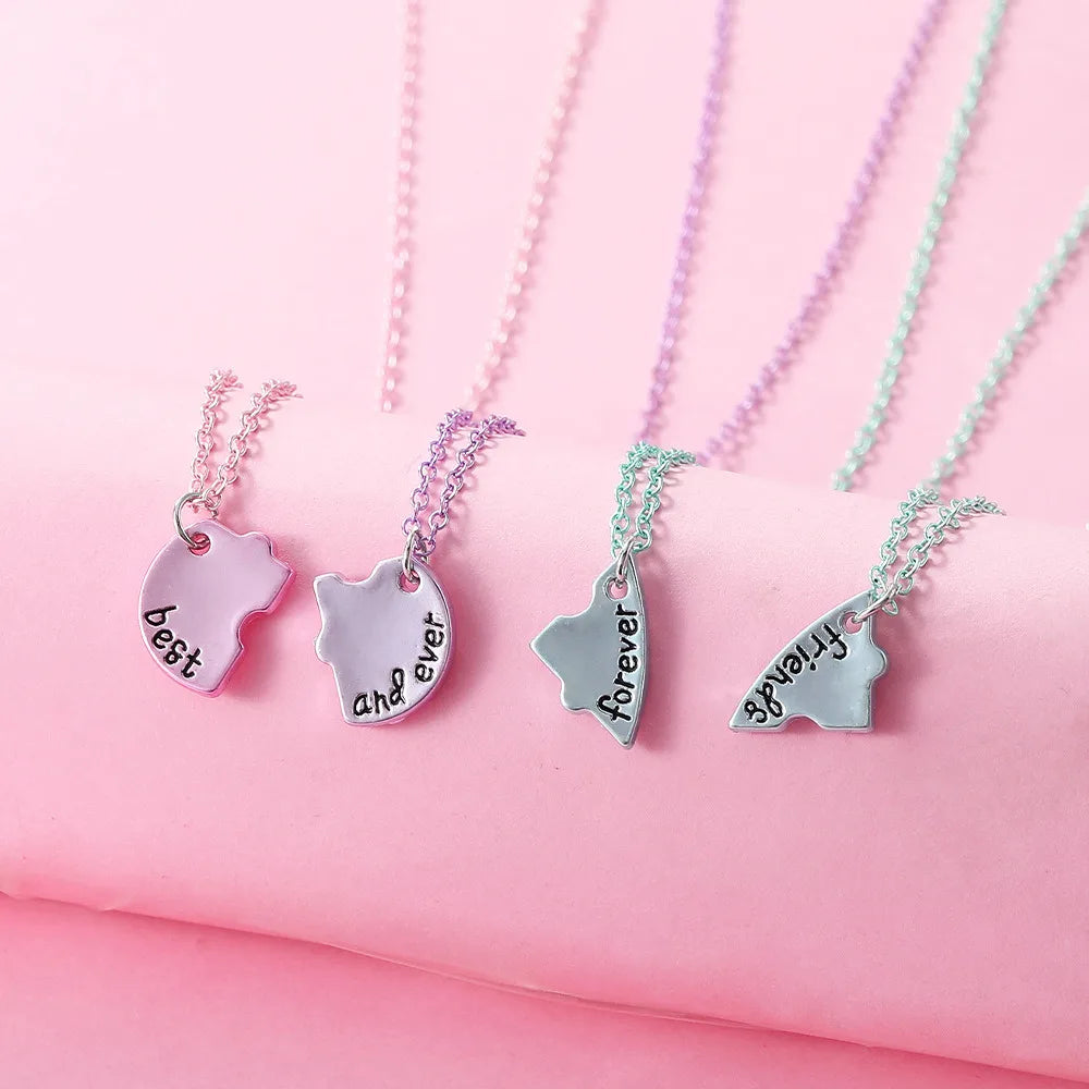 Lovecryst 3/4 Best friend Neclaces