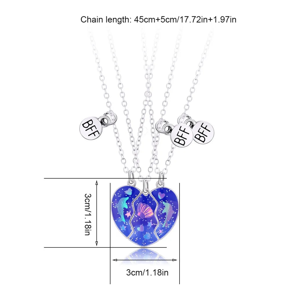 3 Best Friend Necklaces