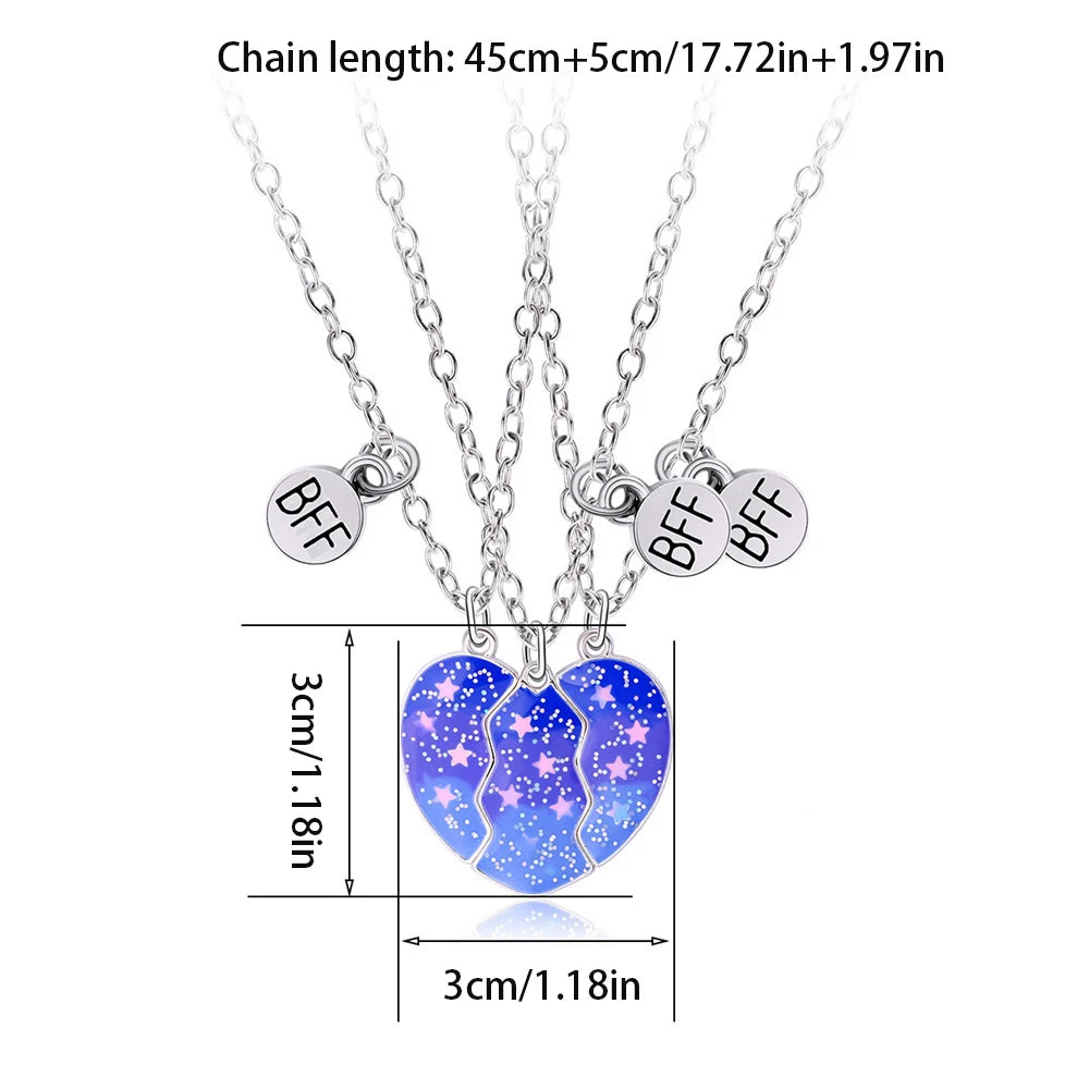 3 Best Friend Necklaces