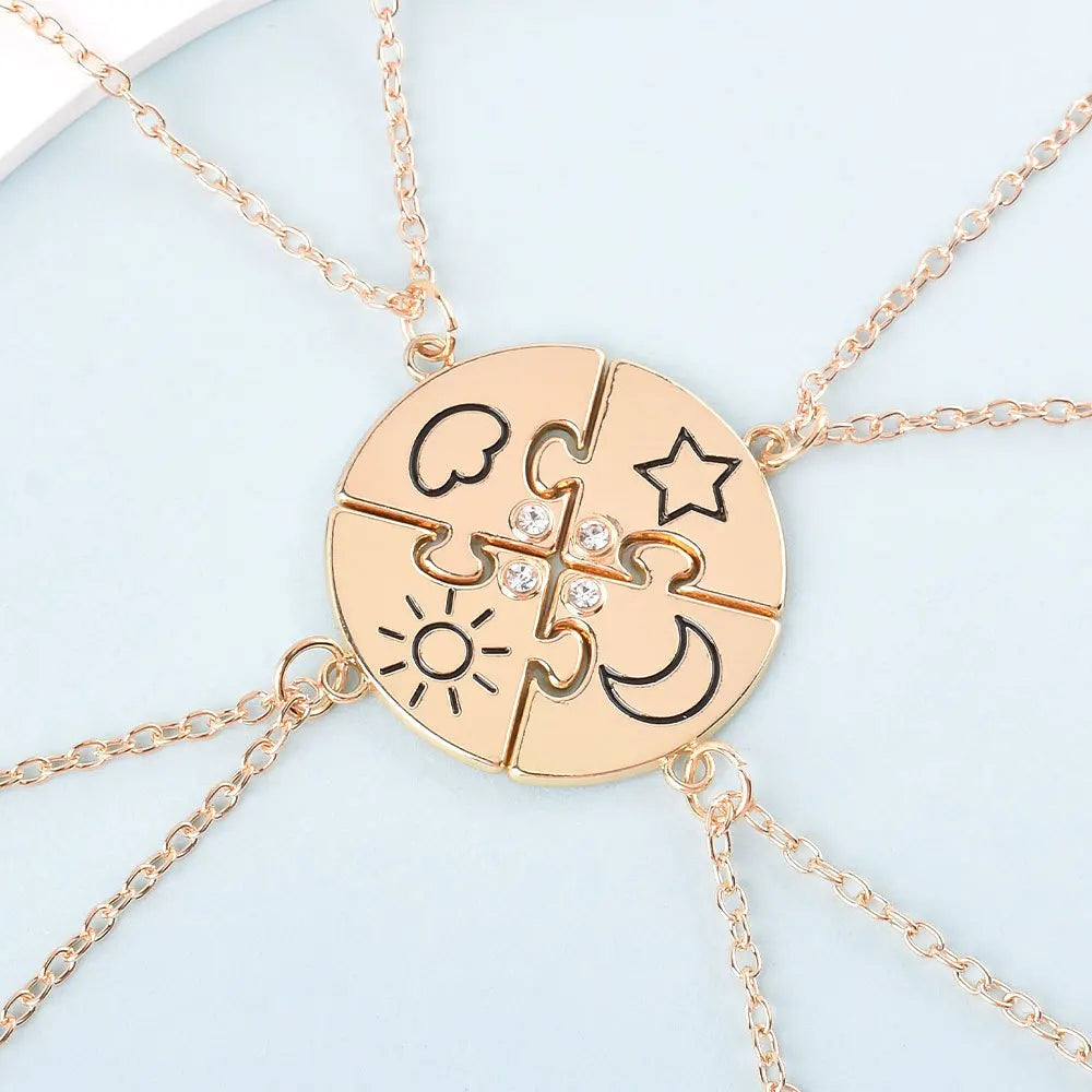 Lovecryst 3/4 Best friend Neclaces