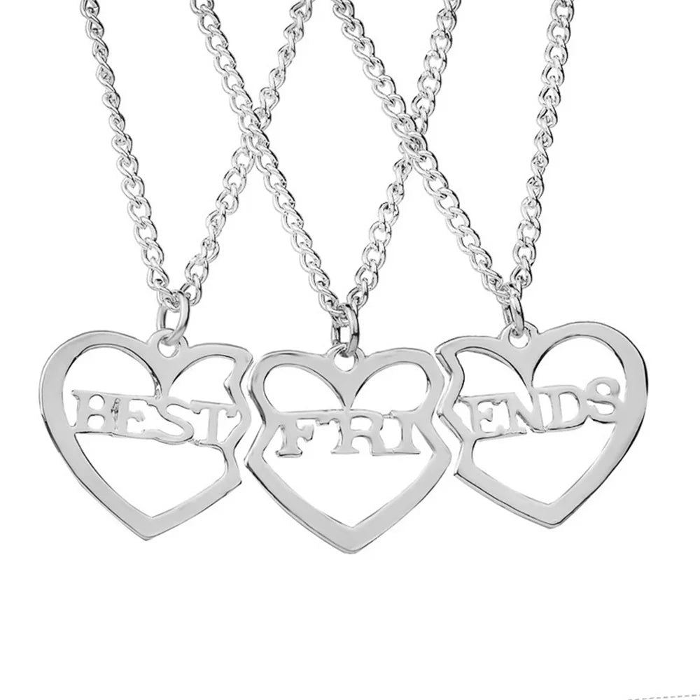 3/4 Best friend necklaces