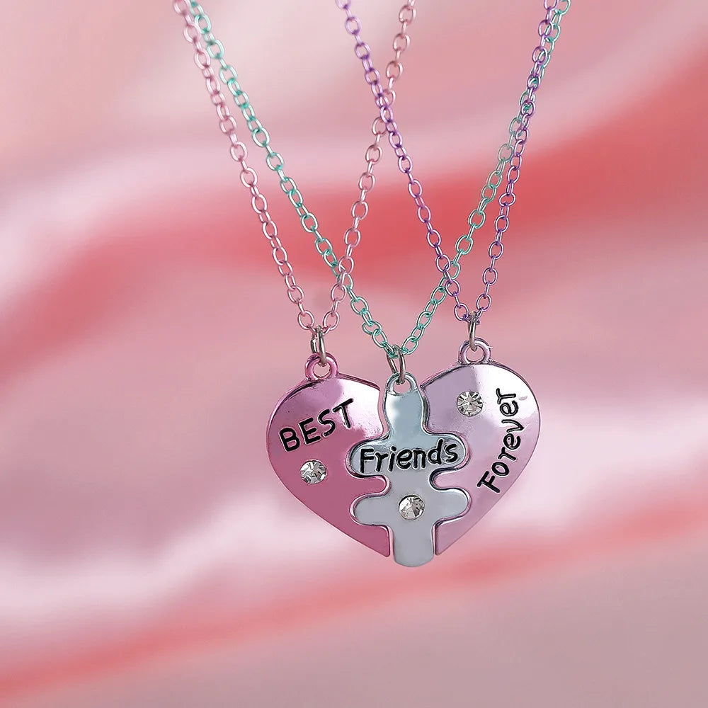 Lovecryst 3/4 Best friend Neclaces
