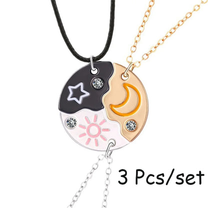 3/4 Best friend necklaces