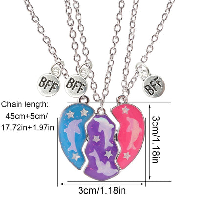 3 Best Friend Necklaces