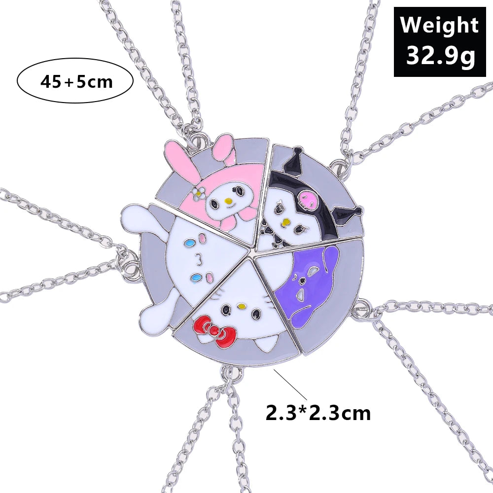 Cute 5 Best Friend Necklaces