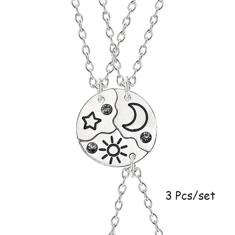 3/4 Best friend necklaces