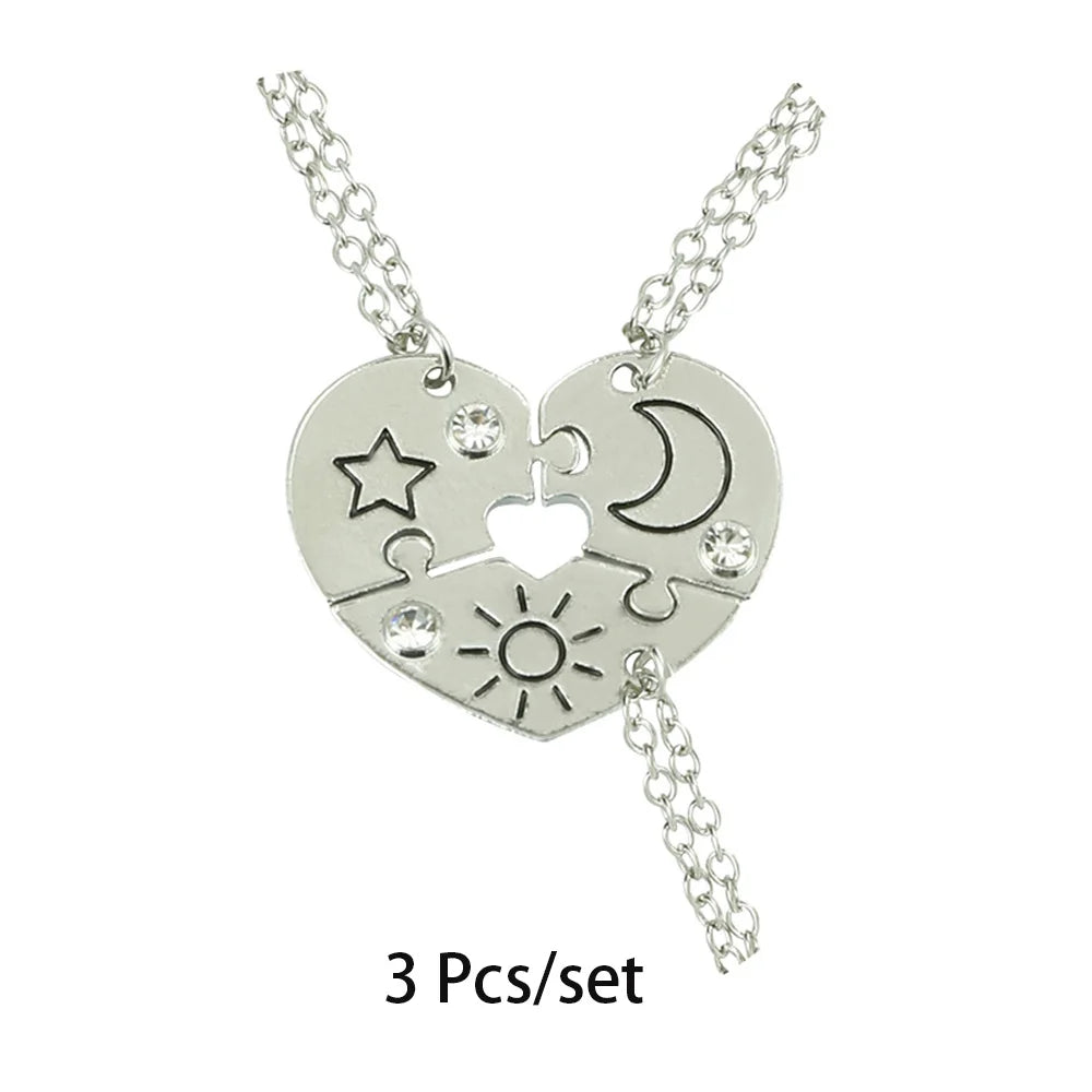 3/4 Best friend necklaces