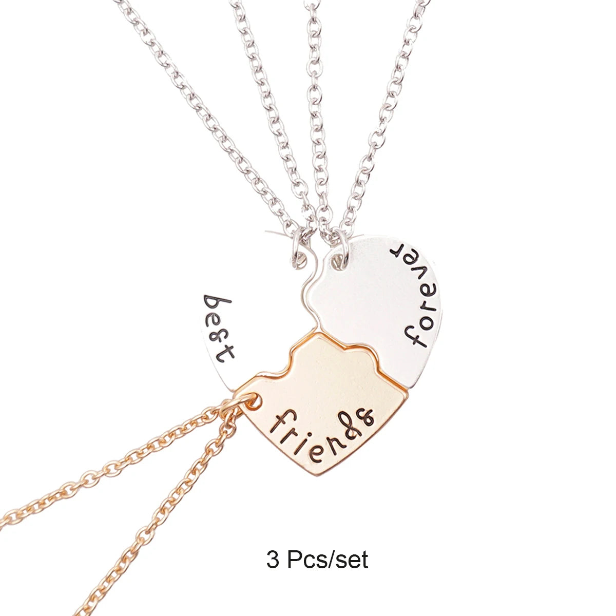 3/4 Best friend necklaces