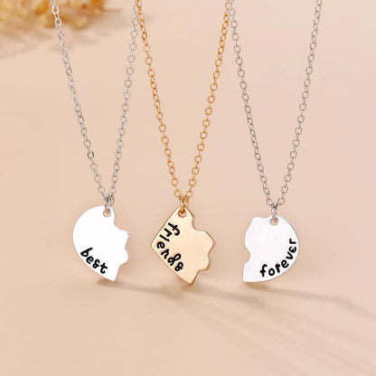3/4 Best friend necklaces