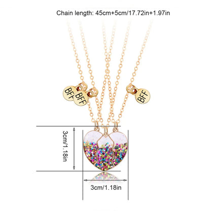 3 Best Friend Necklaces