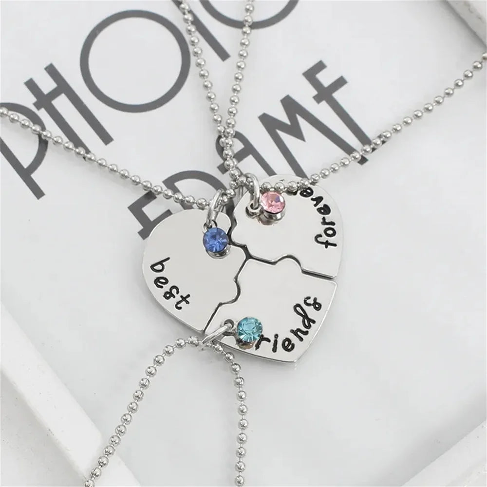3/4 Best friend necklaces