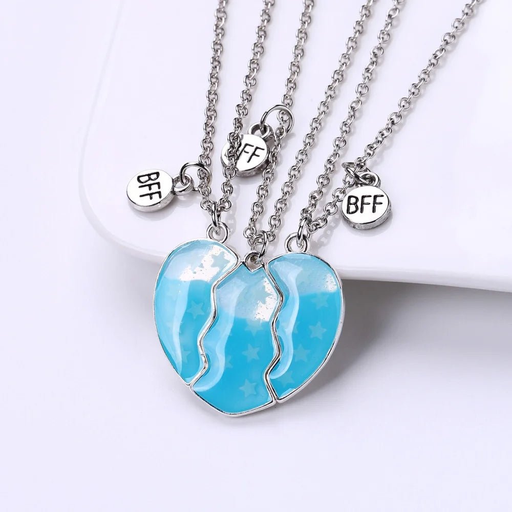3 Best Friend Necklaces