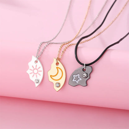 3/4 Best friend necklaces