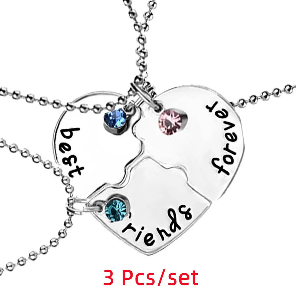 3/4 Best friend necklaces
