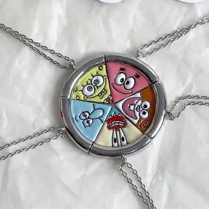 5 best friend SpongeBob Necklaces
