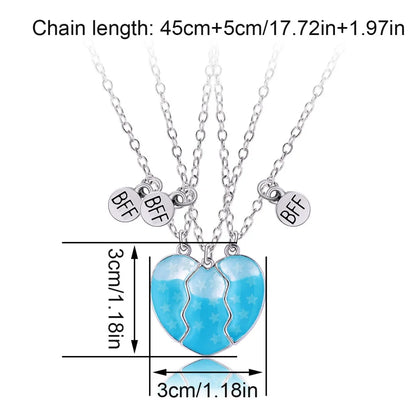 3 Best Friend Necklaces