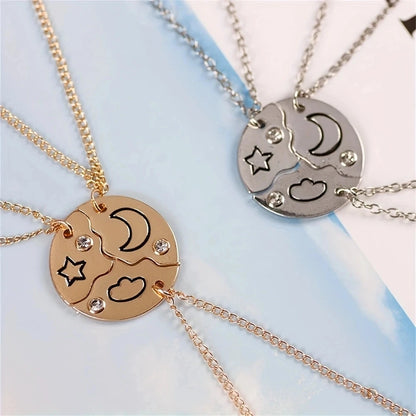 3/4 freind necklaces