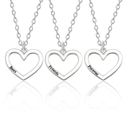 3/4 Best friend necklaces