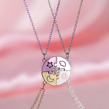 Lovecryst 3/4 Best friend Neclaces