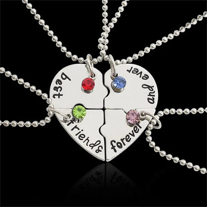 3/4 Best friend necklaces